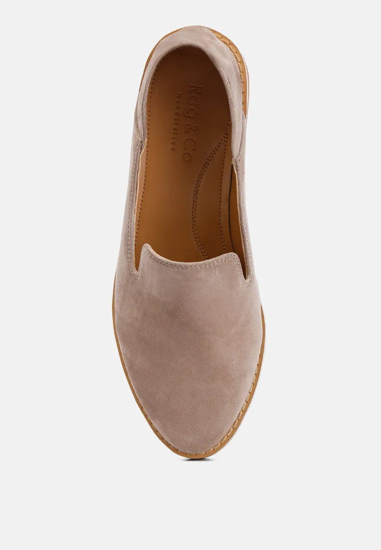 Oliwia Classic Suede Loafers