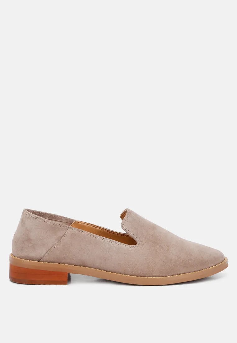 Oliwia Classic Suede Loafers