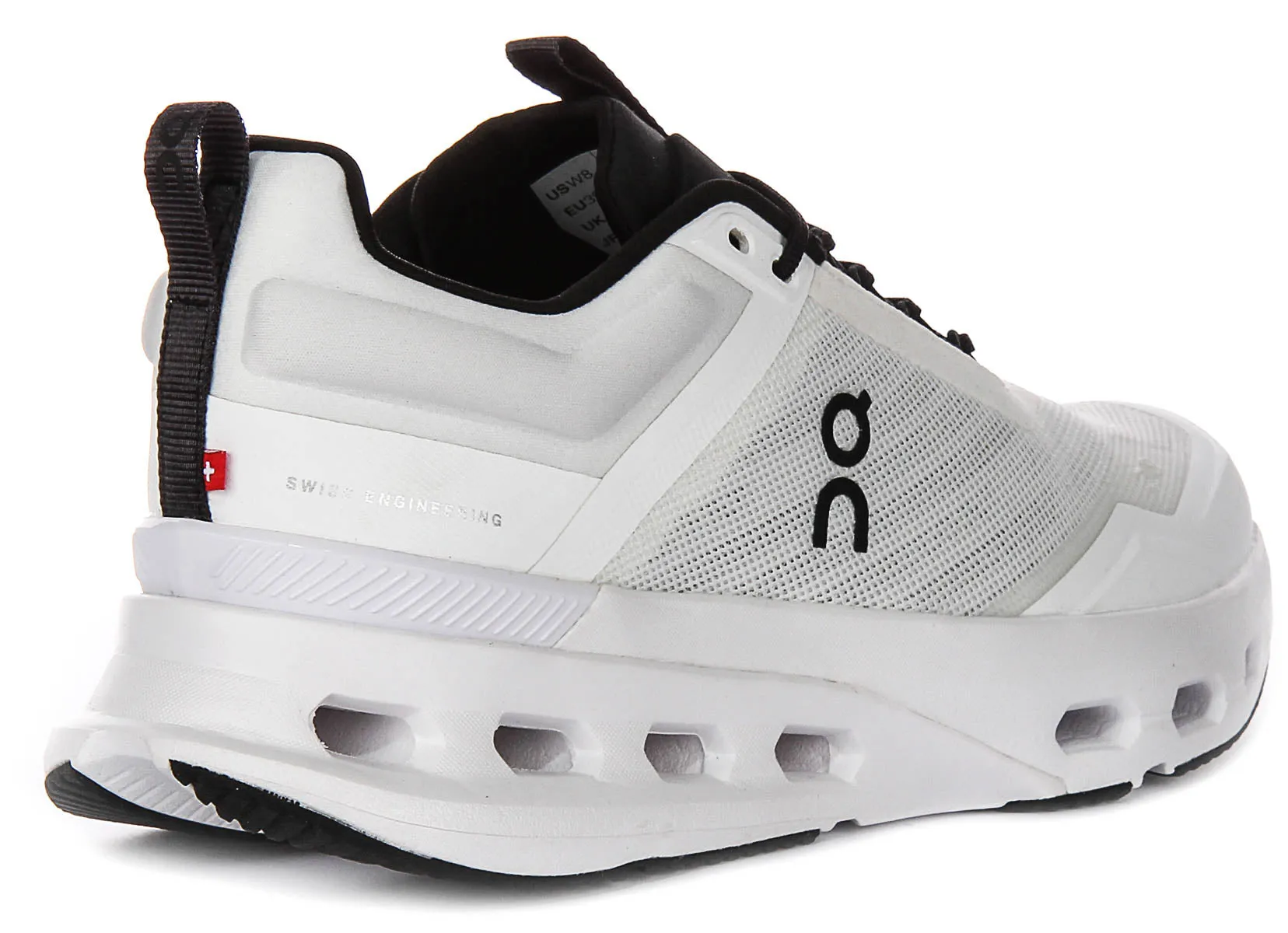 On Running Cloudnova X In White Black For Men