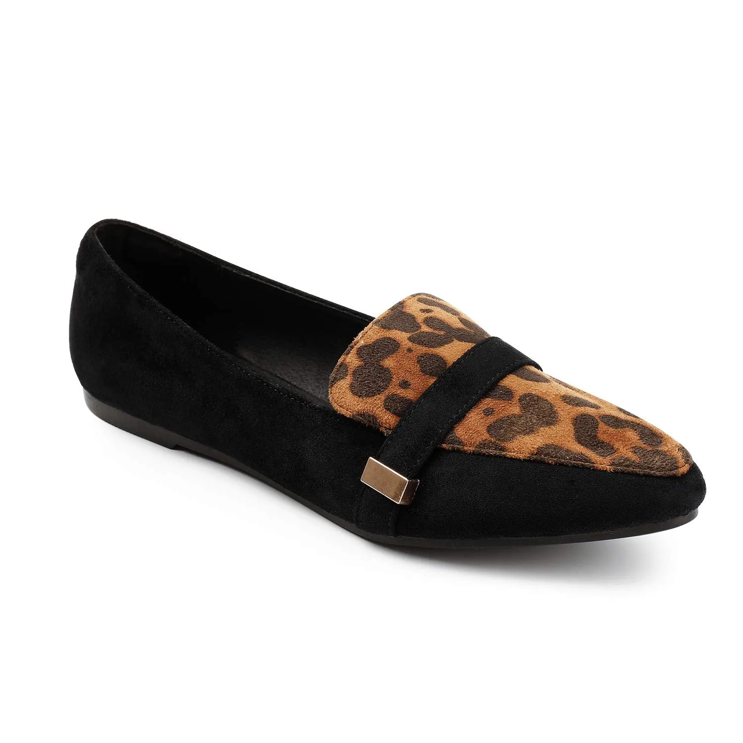 Pointed Toe Loafers Slip on Flat