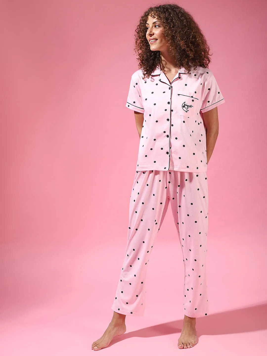 Polka Dot Nightsuit