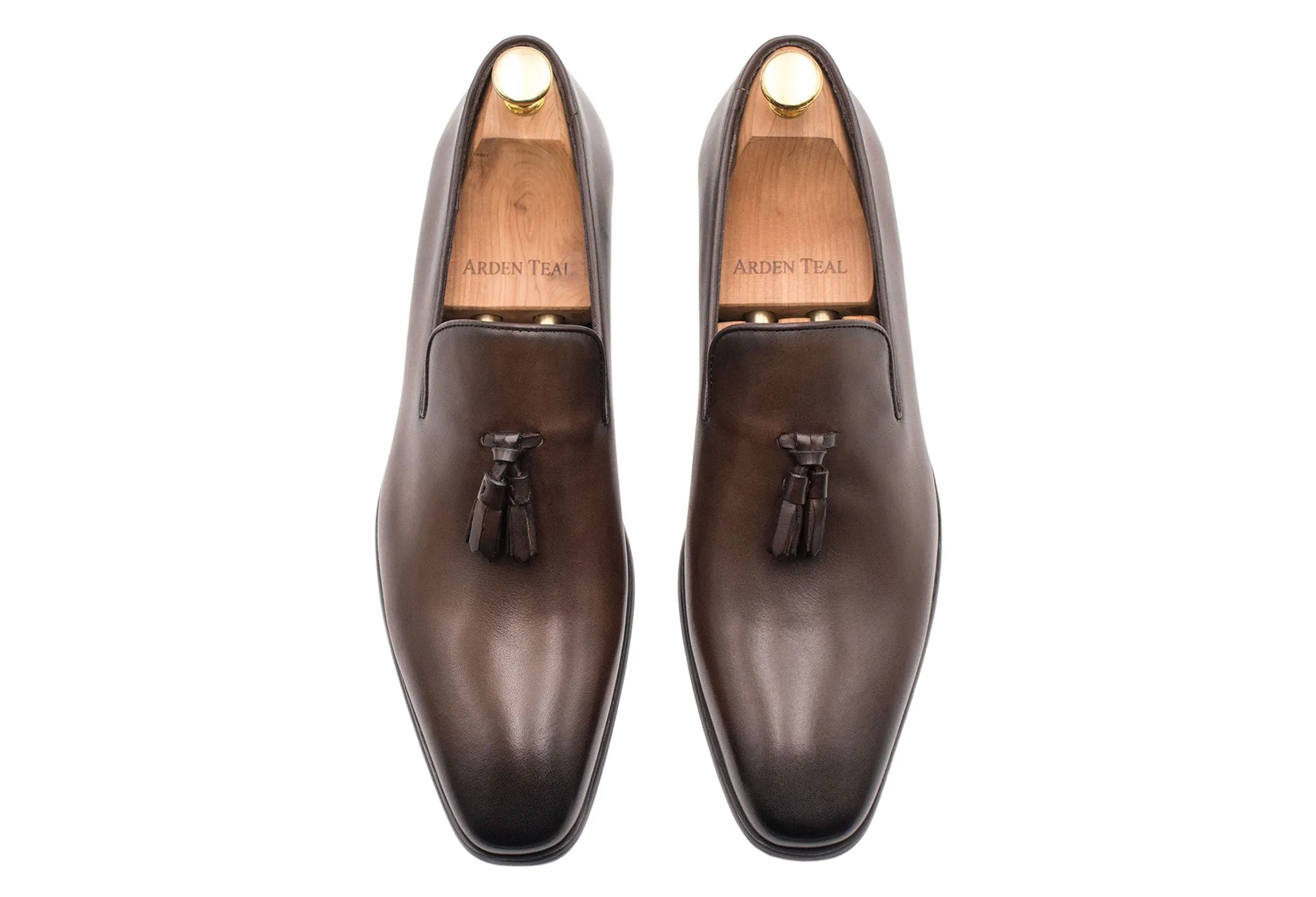 Polvorines Walnut Wholecut Tassel Loafer