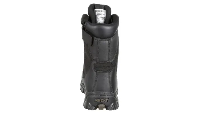 PRICE DROP: Rocky AlphaForce Waterproof Duty Black Boot - Ships Same/Next Day!