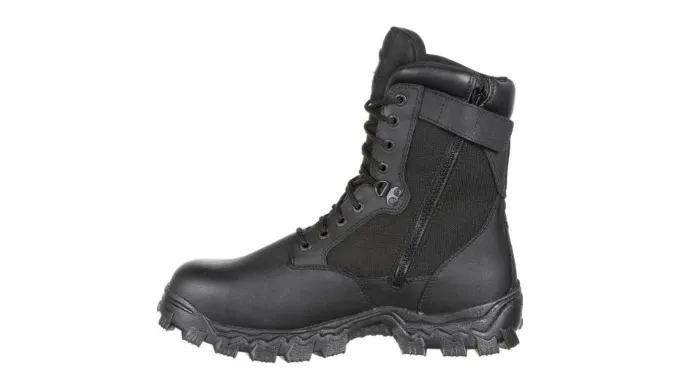 PRICE DROP: Rocky AlphaForce Waterproof Duty Black Boot - Ships Same/Next Day!