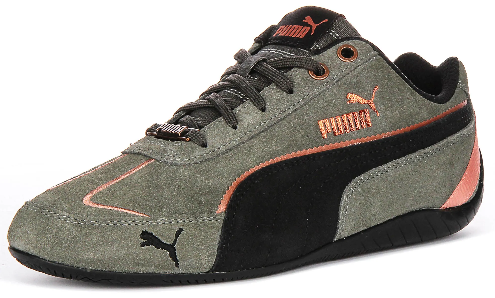 Puma Speedcat In Dark Grey Black For Women