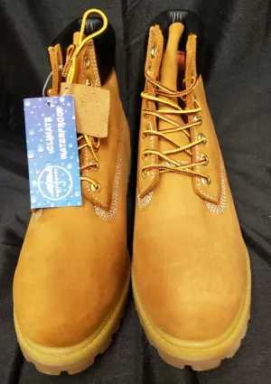 Ramsay -- Men's 6" Insulated Waterproof Work Boot -- Wheat Nubuck