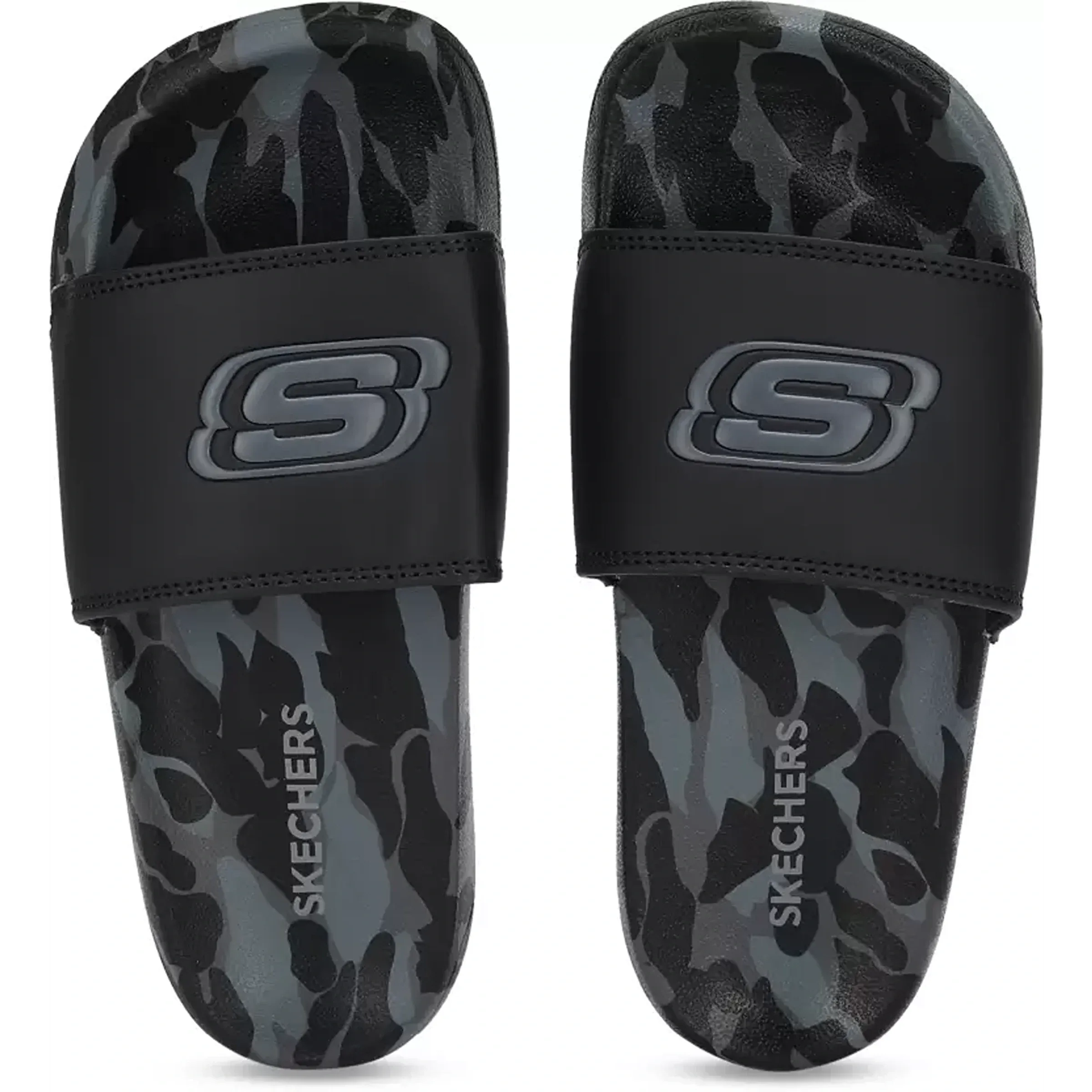 Skechers Men Side Lines 2.0 Sandals (8790102-BKGY)