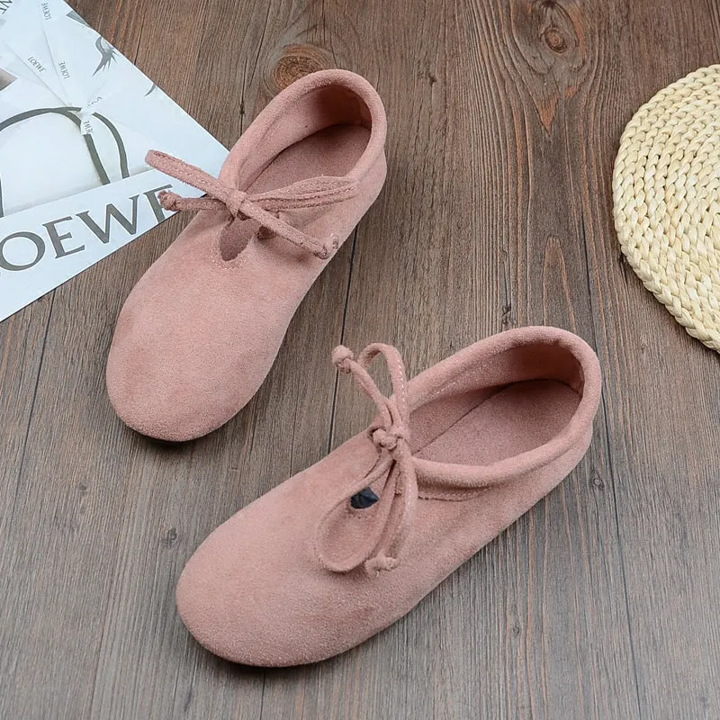 Spring Comfortable Suede Women's Flats