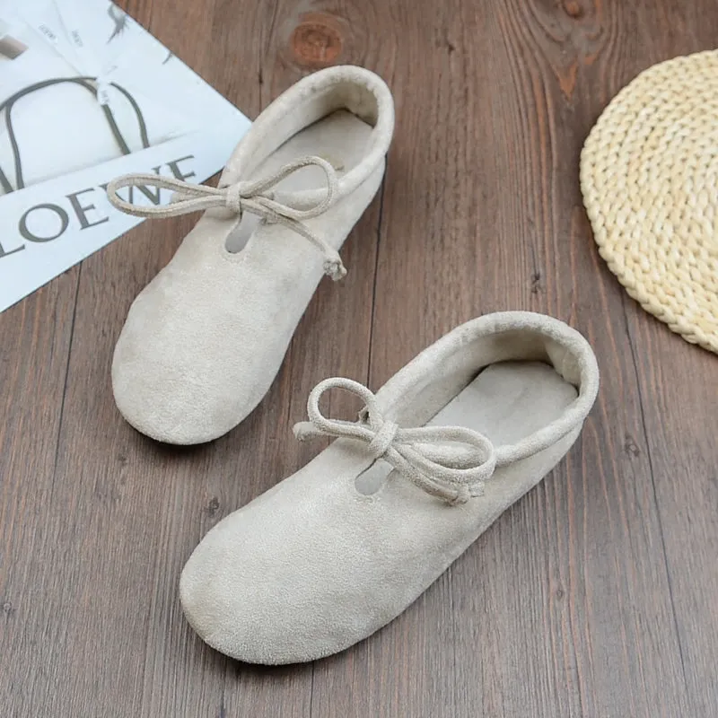 Spring Comfortable Suede Women's Flats