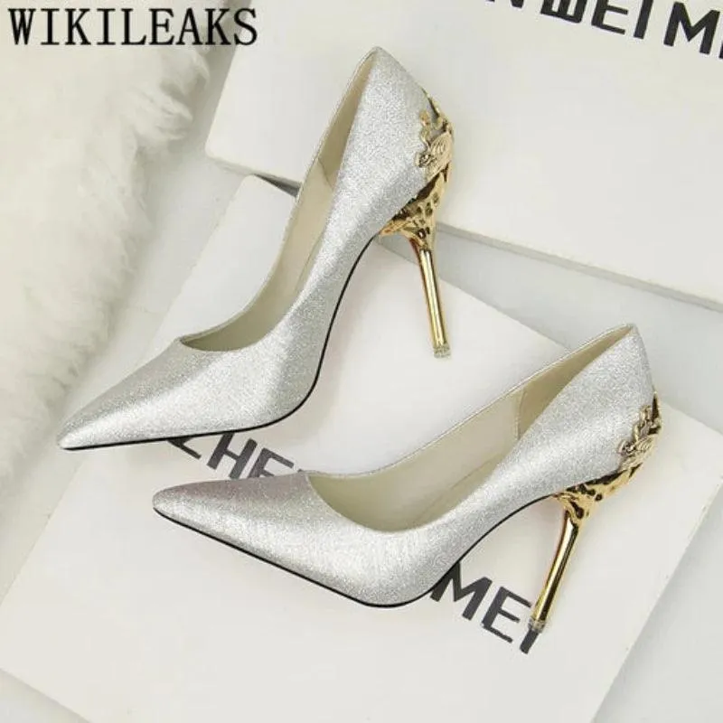 Stiletto High Hills For Women Office Shoes