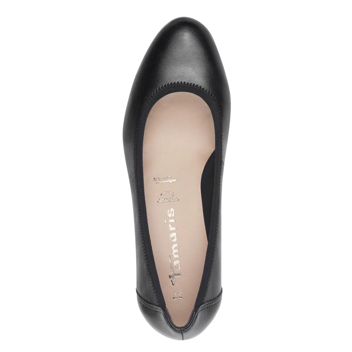 Tamaris Black Wedge Heels: Stylish Comfort