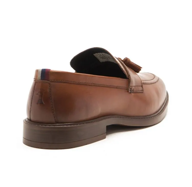 Thomas Crick Clayton Leather Tassel Loafers