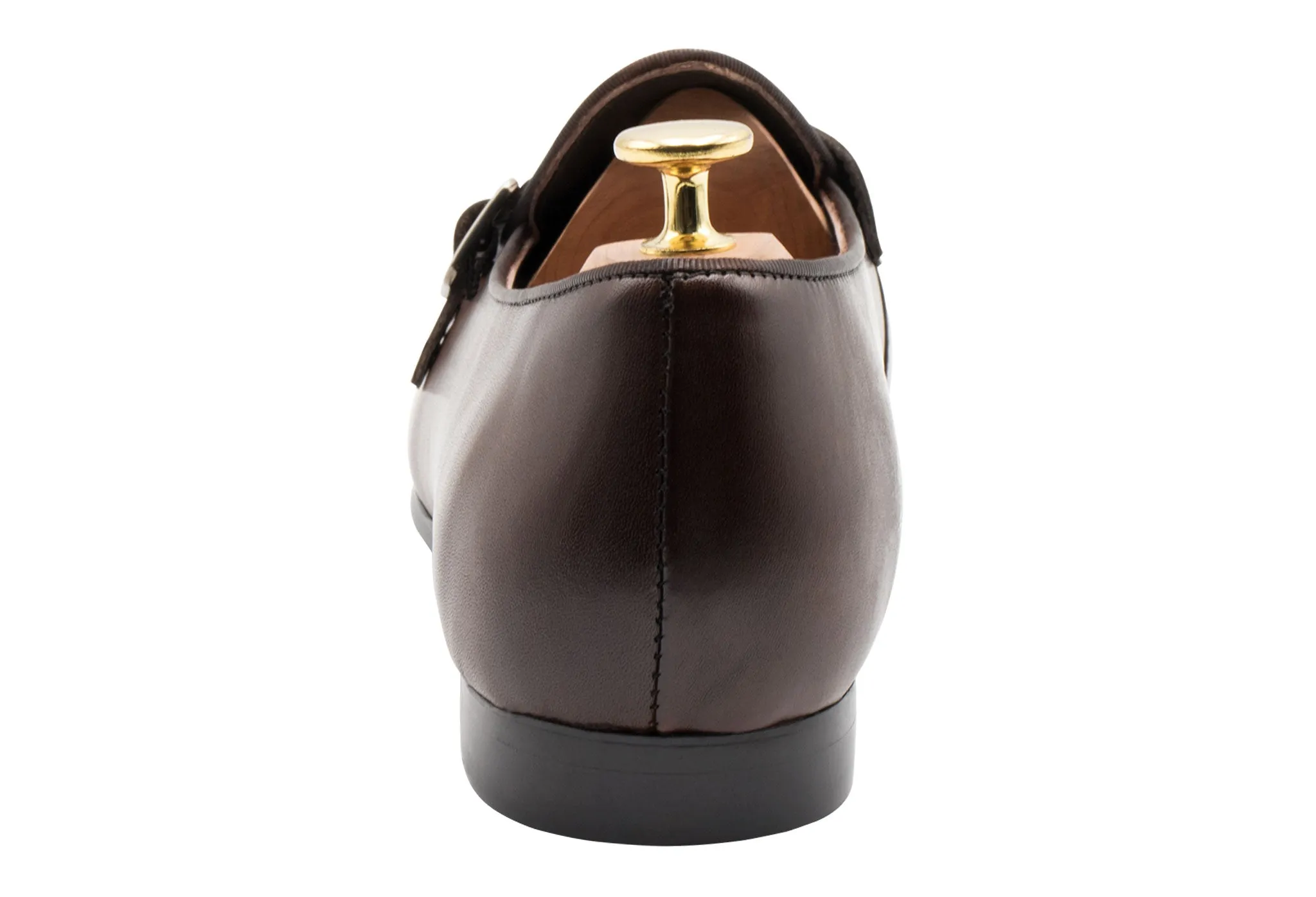 Tuerto Walnut Double Monk Loafer