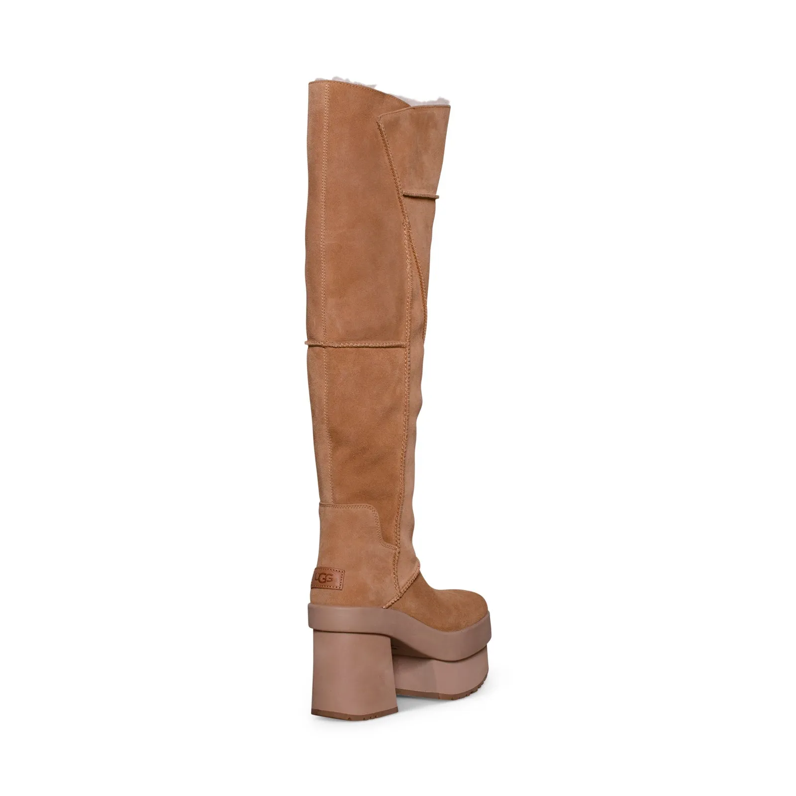 UGG New Heights Platform Xtra Chestnut Boots - Women's