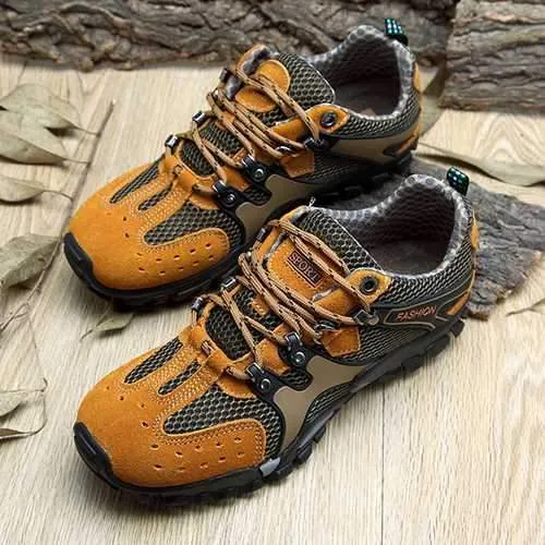 US Size 6.5-11 Men Athletic Running Sports Climbing Hiking Mesh Shoes