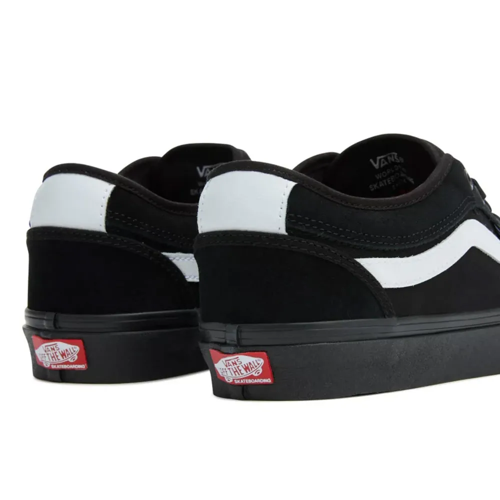 Vans Skate Chukka Low Sidestripe - Black/Black/White