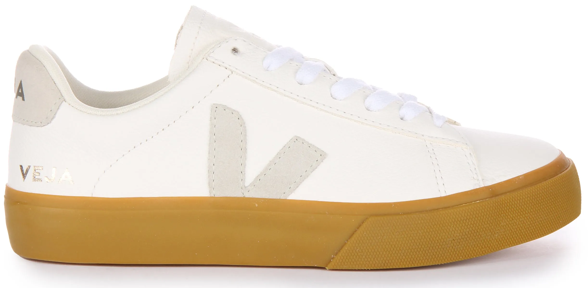 Veja Campo Chromefree In White Gum For Women